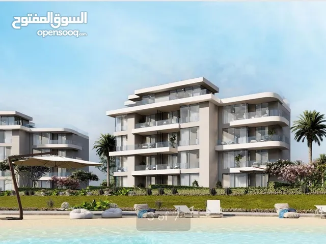 بمقدم 710 الف شاليه للبيع 3 غرف متشطب بالكامل فى الساحل الشمالى seashore north coast
