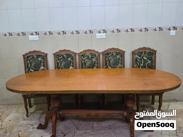 ميز طعام خشب صاج