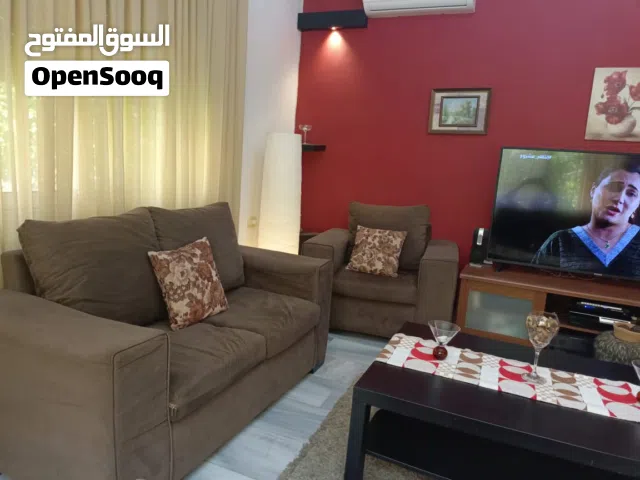 طقم كنب 7 مقاعد لون بني