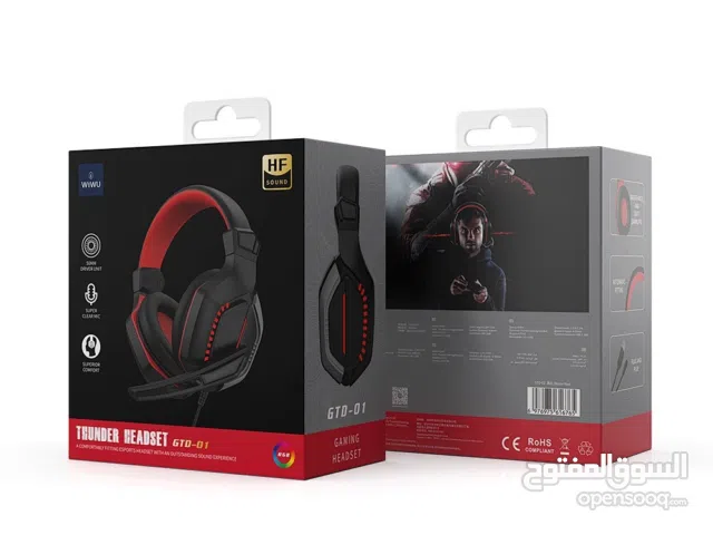 سماعات العاب ثلاثية الابعاد اصلية WIWU Thunder headset لدى سبيد سيل