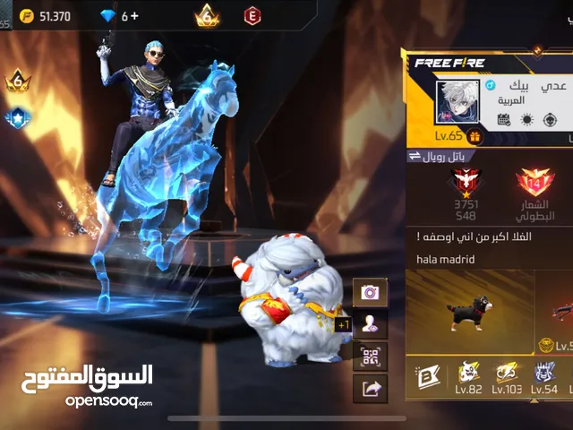 Free Fire Accounts and Characters for Sale in Amman