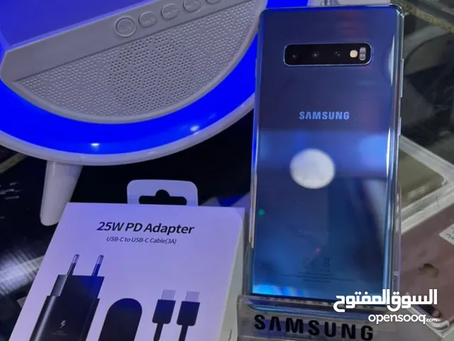 جهاز ما شاء الله Samsung s10 plas عربي بدون كرتونه هدية شاحن الاصلي