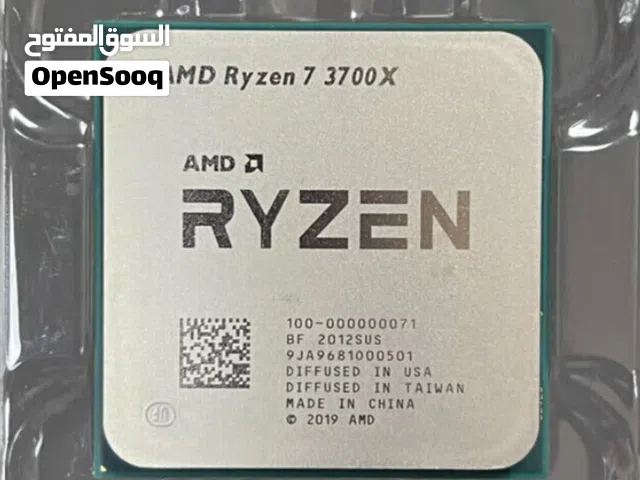 AMD RYZEN 7 3700X بحالة شبه جديد مع المبرد الاصلي و العلبة