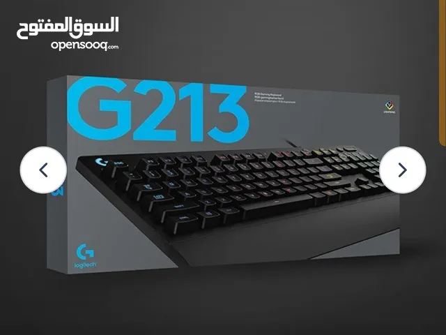 Logitech G213 Prodigy Gaming Keyboard (5 pcs)