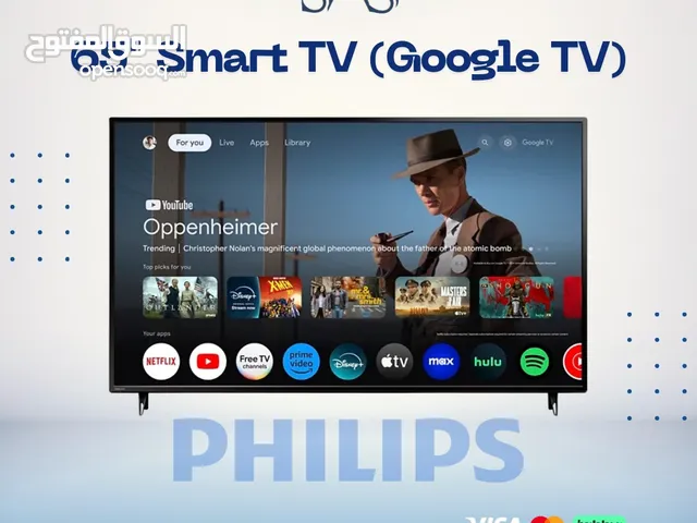 Philips 65 Inch Ultra HD 4K Smart TV (Google TV)