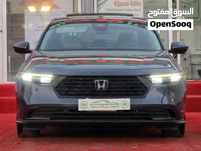 هوندا اكورد EX-L 2023 الفل مواصفات هايبرد بحادث بسيط أبواب وممشى 20 الف فقط والسعر يشمل سرفس فرصة...
