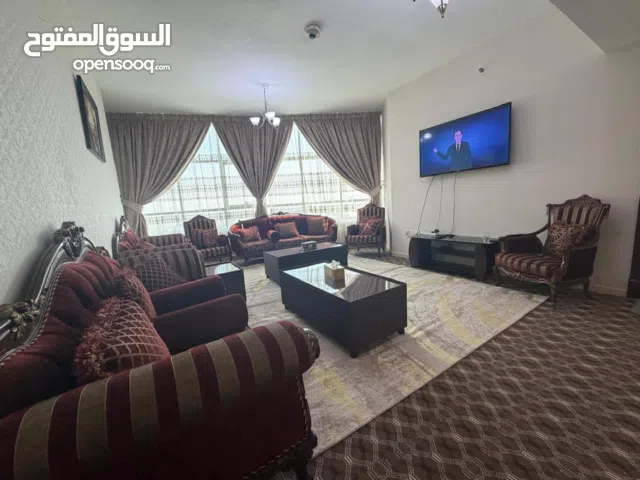 شقة للايجار الشهري مفروش في عجمان ابراج الاورينت مسبح وباركنج وجيم مجاني