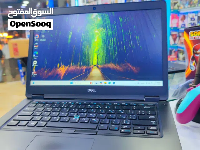 لابتوب Dell Latitude i5-8 بحالة ممتازة كفالة ورقية على الجهاز