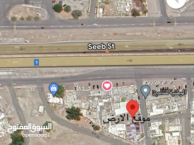 Commercial Land for Rent in Muscat Seeb
