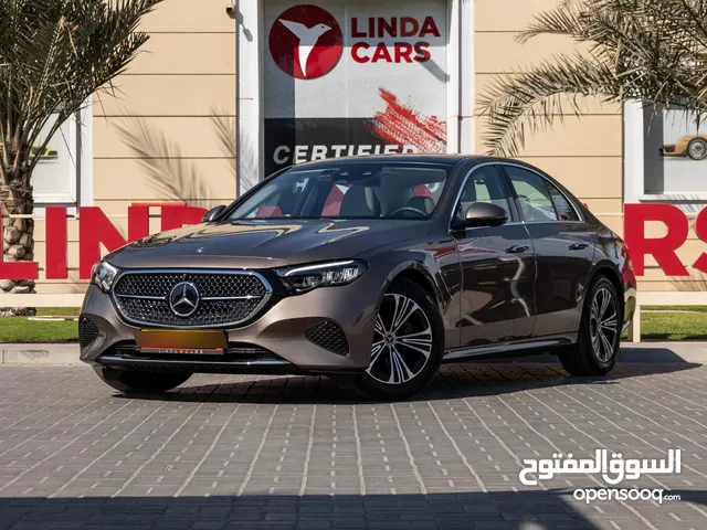 Mercedes-Benz E200 2024 Korean Specs under Warranty with Flexible Down-Payment.