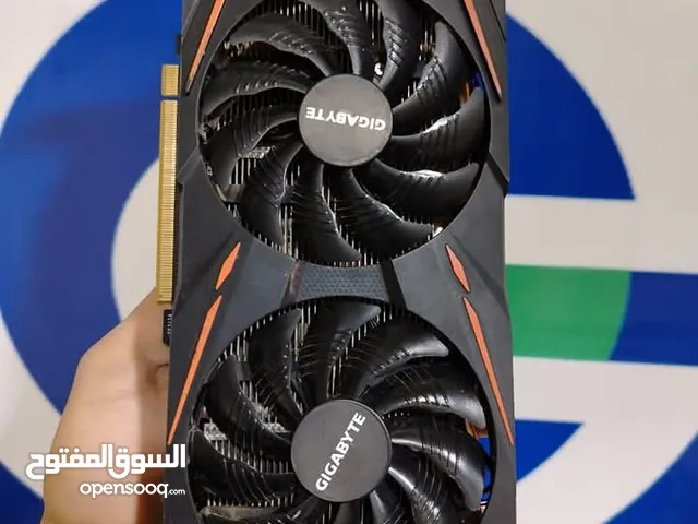 كرت شاشة rx 580 8g بحاله الوكاله مختوم