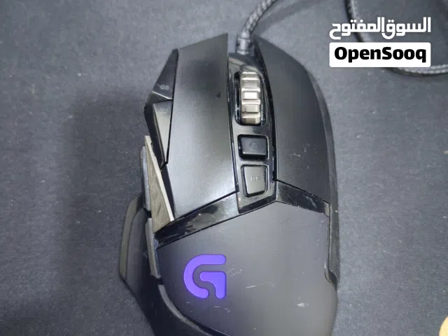 ماوس لوجيتك g502 الماوس نضيف نضافه 80% يعني بي شخوط قليله بس الماوس جدا راقي وما بي اي اعطال