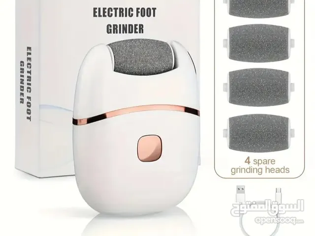 مكينة تقشير القدمين من الجلد الميت وازالة التشققات في اسفل القدم ، بتجي مع 4 احجار اضافيه