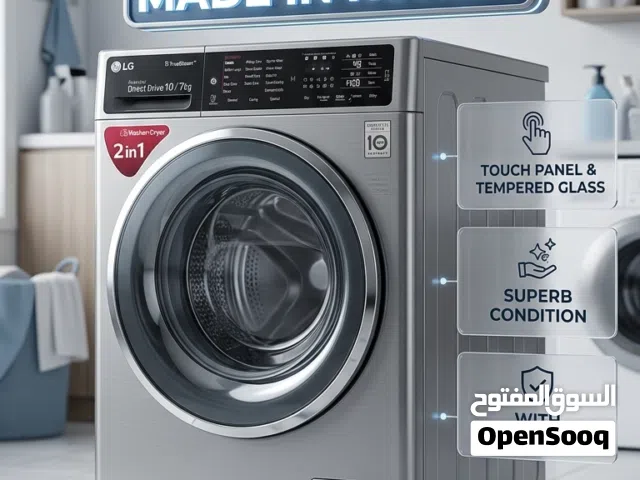 LG Used 10KG Washing Capacity Or 7KG Drayer Capacity Made in Korea 2 in 1 Combo Excellent 115BD