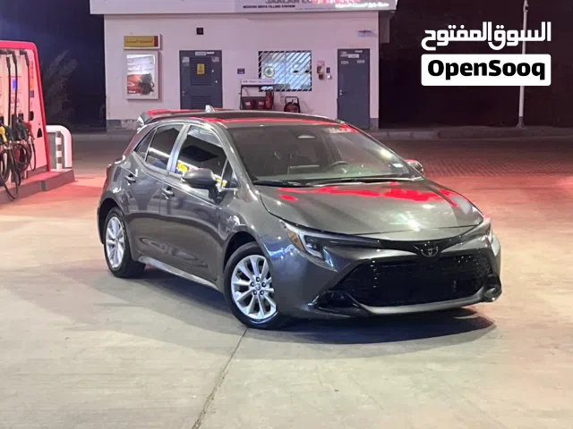 تويوتا  كورولا هاتشباك 2023 المشى فقط الفين جديدة تسجيل جديد