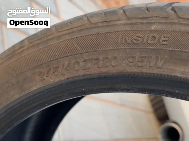 تايرين للبيع صنع الصين مقاس (245/40 R20)  حط سعرك وشله باقي التفاصيل بالوصف