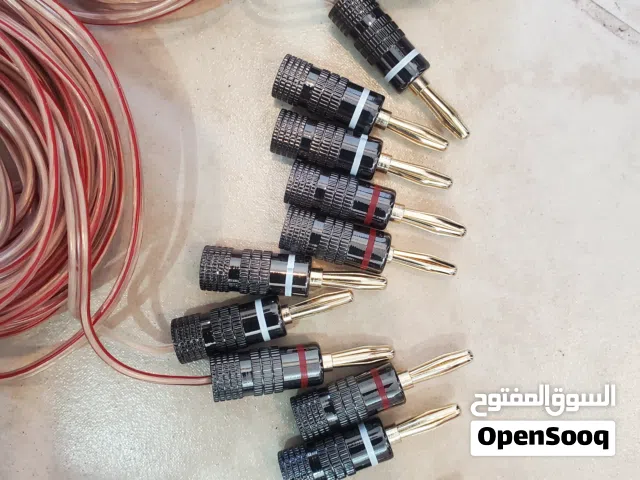 banana plugs  gold plated  24 mm metal type