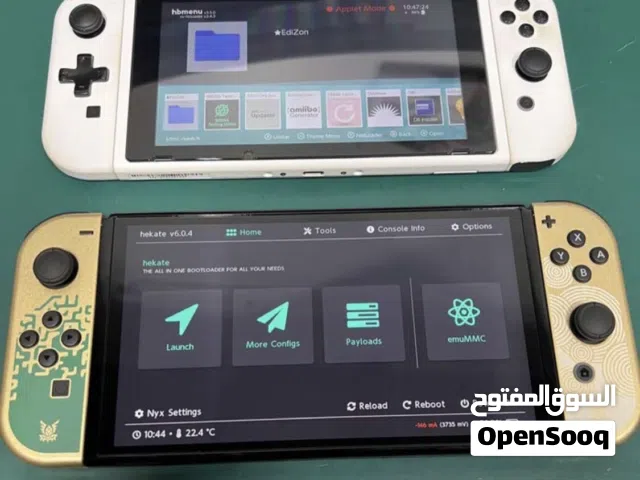ننتندو سويتش أوليد معدل مع تورنت مفتوح  + إتاحة 6000 لعبة للتنزيل Modded Nintendo Switch Oled