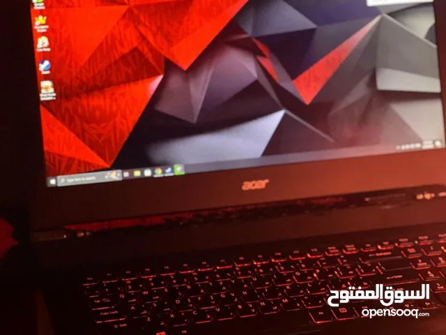 لابتوب مميز للبيع بسعر حرق من شركه ايسر 16 رام i 7gen4 البطاريه ابتقعد ساعتين شاشه 17 انش