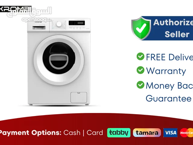 KROME 7KG AUTOMATIC WASHING MACHINE