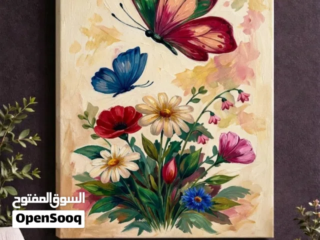 لوحات على كانفاس بالوان اكريليك عالية الجودة