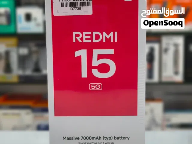 Redmi 15 5G / Redmi 15 in Oman / Brand New