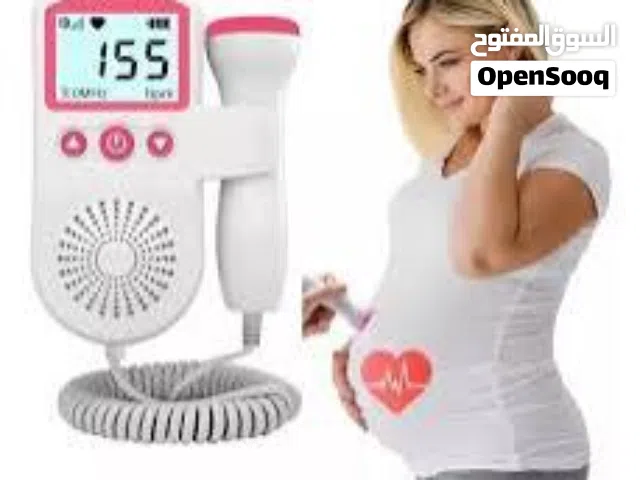 دوبلر جهاز سماع حركات و نبضات  قلب الجنين البيبي داخل رحم الام الحامل و قوتها رقميا FETAL DOPPLER عي