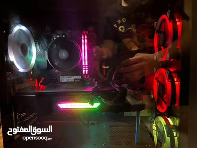قابل للتفاوض Pc gaming 2k rx 6800xt 16gb بأداء ال 3080 السعر 700jdo 