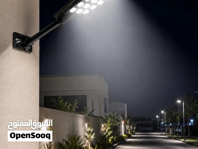 مصباح انارة شوارع LED بالطاقه الشمسيه