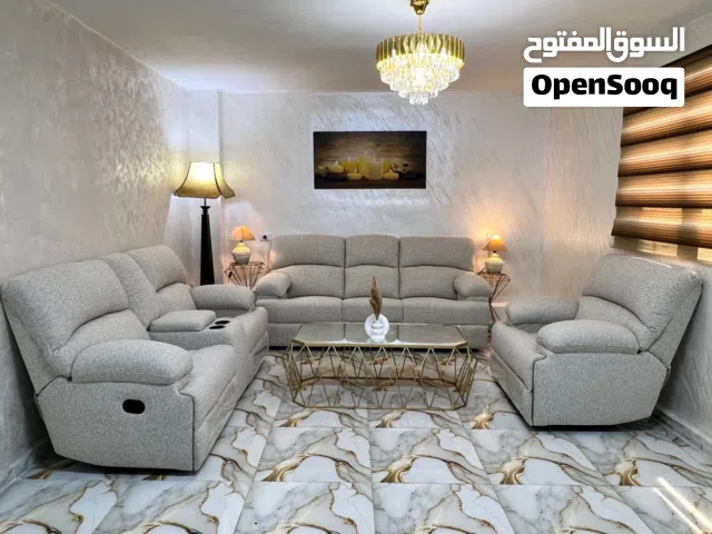طقم كنب ريكلاينر 6مقاعد