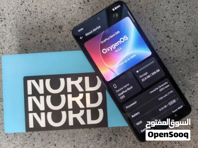 one plus Nord CE 5 with box version global 256/16