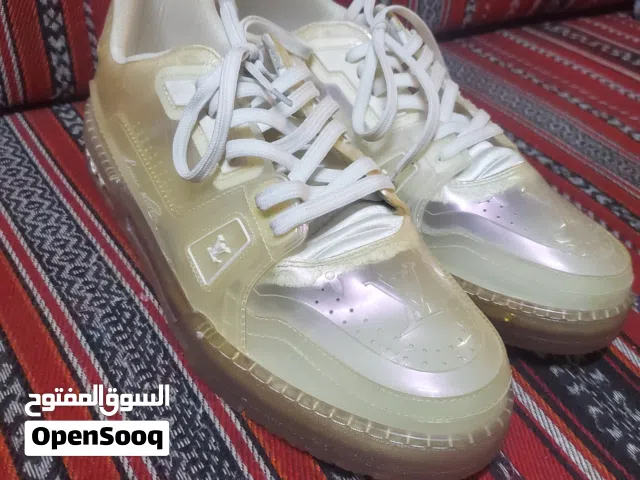 Louis Vuitton transparent shoes