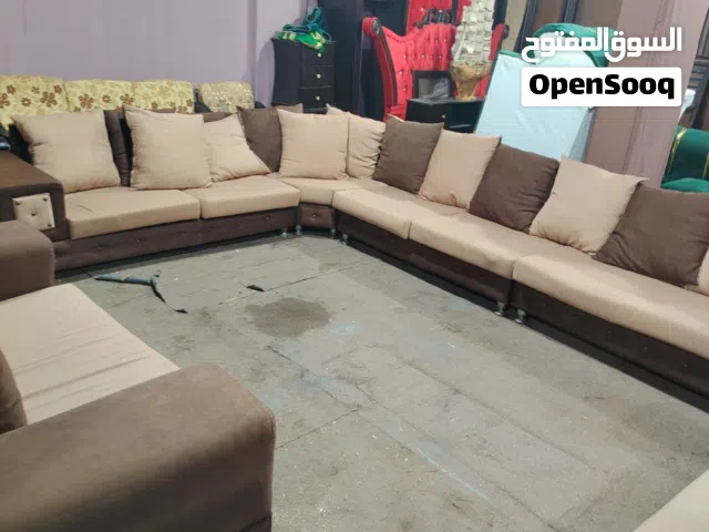 طقم كورنر تفصيل فرش متحرك سحاب 16 مقعد بس 160 دينار