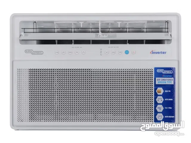 Super General - 1.5 Ton Energy-Efficient Window Air Conditioner with Inverter Technology with Remote