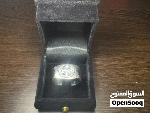 Men’s Silver Ring 13.84g - Sparkling Stone  Monthly Installments