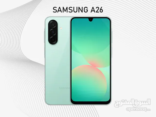 Samsung A26 new 256g  8 ram  جديد