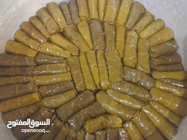 مأكولات لبنانيه محاشي وكبه