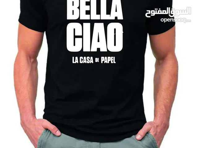 black t shirt for men
