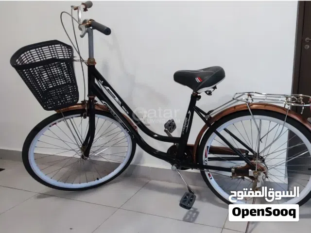 City Bicycle, black, size 24, Excellent condition