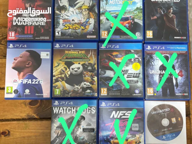 دسكات العاب Ps4