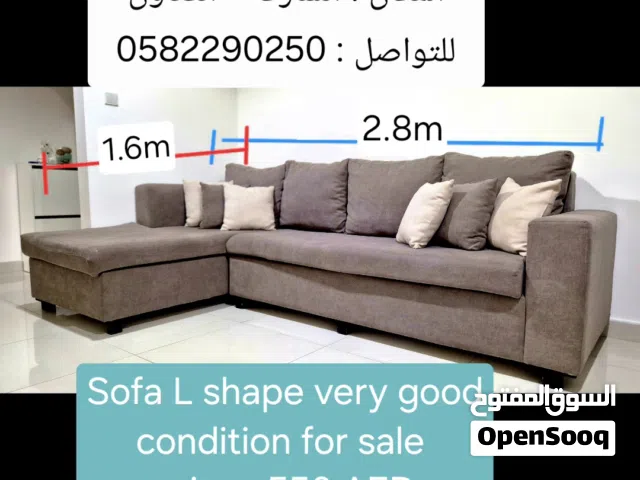 Sofa L shape for sale