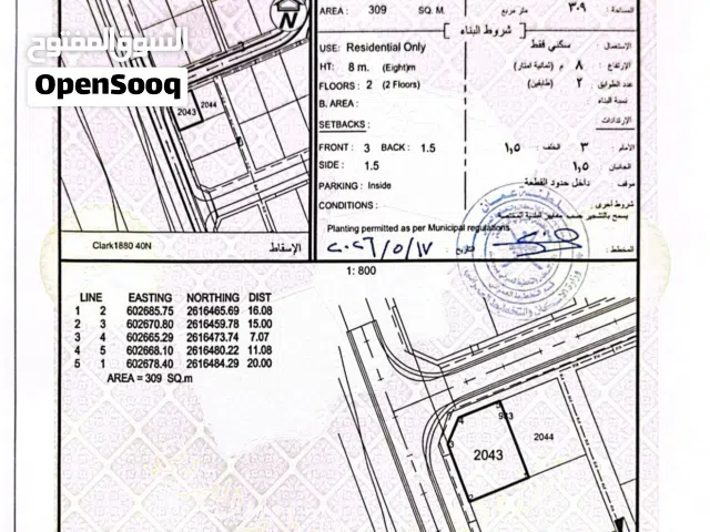 ارض سكنية للبيع الفليج . الخزان. أرض الطيبين