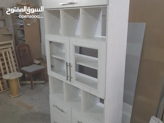 فضيه سفره خزائن زجاج خشب لاتيه 18م قشرة بلوط الوان متعددة تفصيل حسب الطلب والمقاس كفاله 5سنوات