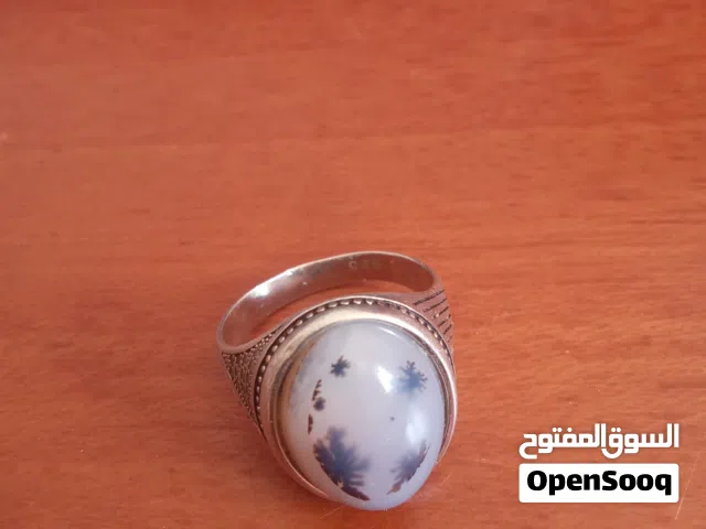 خاتم فضه للبيع هرمي