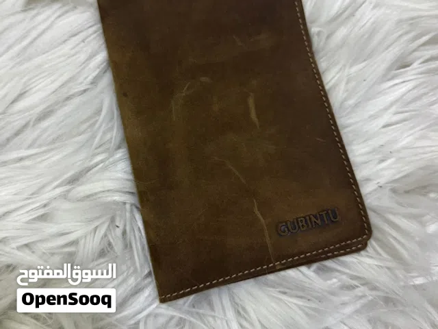 Pure leather passport holder wallet