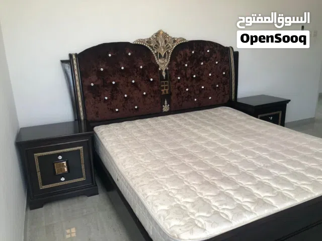 Elegant Bedroom Set – King Bed + 2 Side Tables + Large Vanity