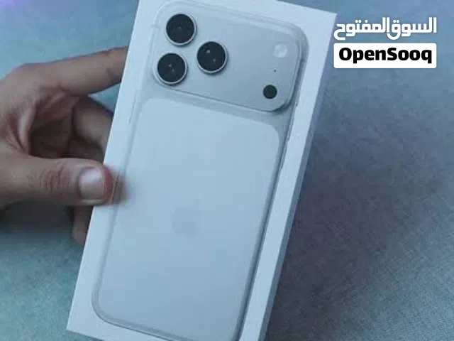 موبايل   I phone 17 pro max  مساحه 512 جديد فاتورته بسعر اليوم 25/5/2025