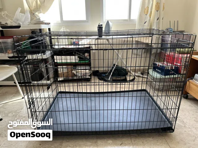 Large Sized Metal Dog Crate/Cage with wheels