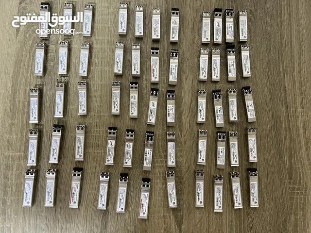 يعطيكم العافية متوفر عندي 55 حبة من Transceivers من نوع ( SFP / SFP+ ) 8Gb متوفر 3 موديلات