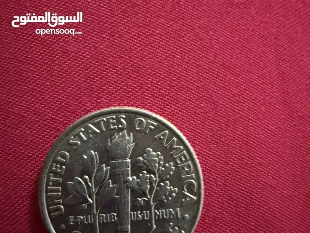 عملة عشرة سنتات قديمة لهواة العملات النادرة
